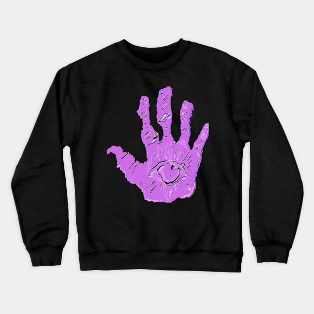 ALL SEEING EYE 4 Crewneck Sweatshirt by LoveMoneyHateGov